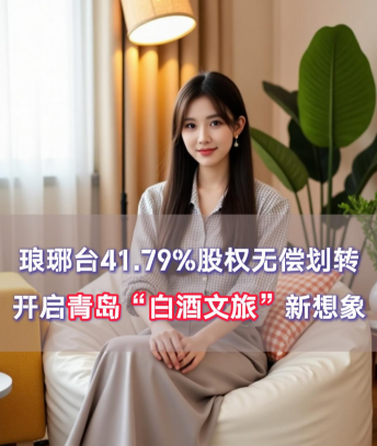 爱酒突发：琅琊台41.79%股权无偿划转，开启青岛“白酒文旅”新想象