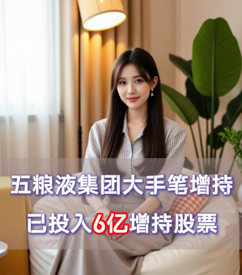 爱酒突发：五粮液集团大手笔增持，已投入6亿元