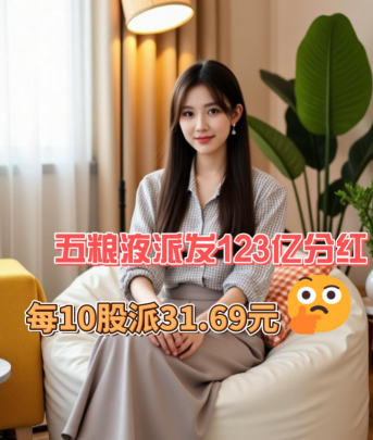 爱酒突发：五粮液派发123亿分红！每10股派31.69元