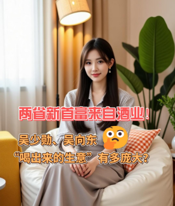 爱酒突发：两省新首富来自酒业！吴少勋、吴向东“喝出来的生意”有多庞大