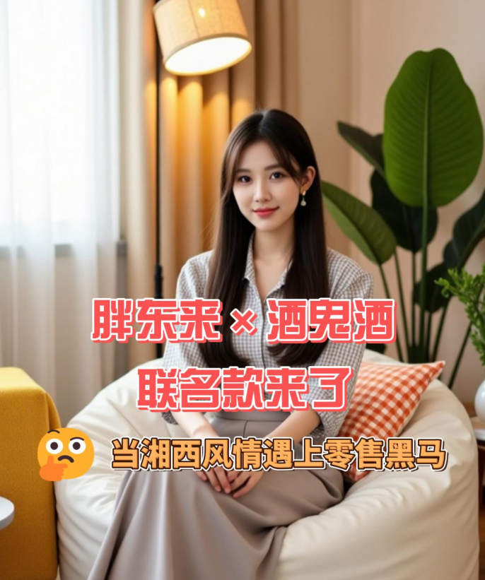 爱酒突发：胖东来×酒鬼酒联名款来了！当湘西风情遇上零售黑马