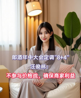 爱酒突发：郎酒年中大会定调“8+4”，汪俊林：不参与价格战，确保商家利益