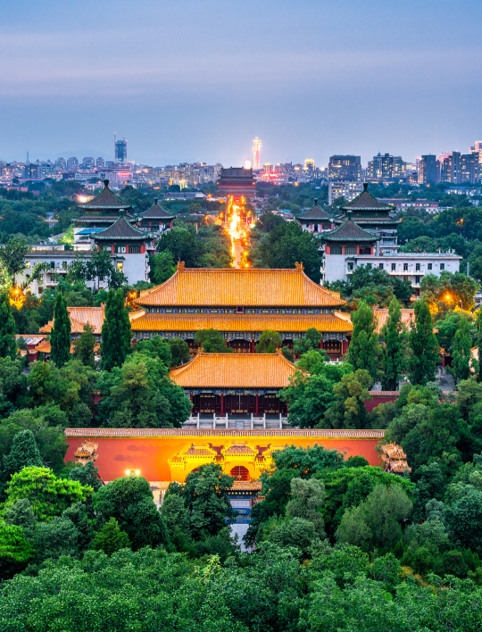 行走中轴线：方向感get，微醺+++